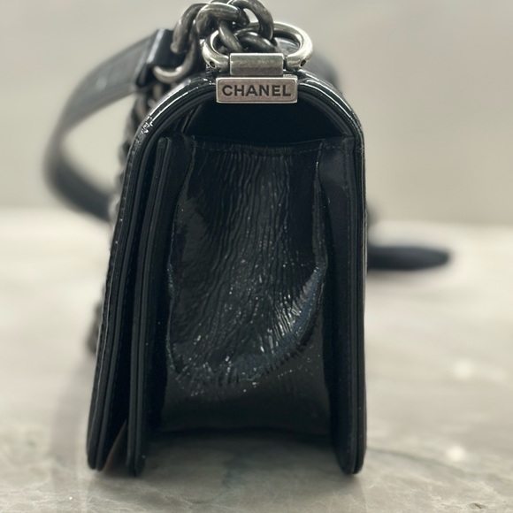 Chanel Small Boy Bag Python - Picture 5 of 11